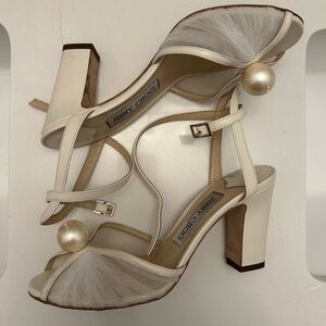 Jimmy Choo Women’s Sacaria 85 High Block Heel Sandals